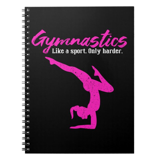 Cuaderno La Gimnasia Como Un Deporte Es Más Difícil (Frente)