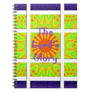 Cuaderno La gloriosa geometría del Señor: juguetona y creat