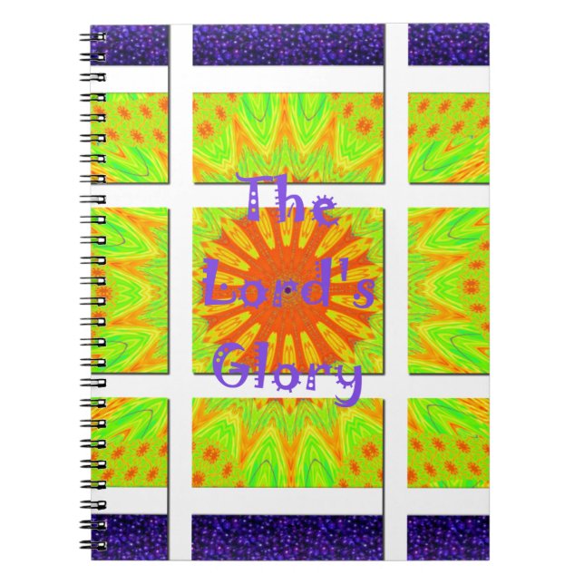 Cuaderno La gloriosa geometría del Señor: juguetona y creat (Frente)