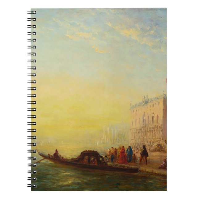 Cuaderno La Gondole, Quai Des Esclavons - Félix Ziem (Frente)