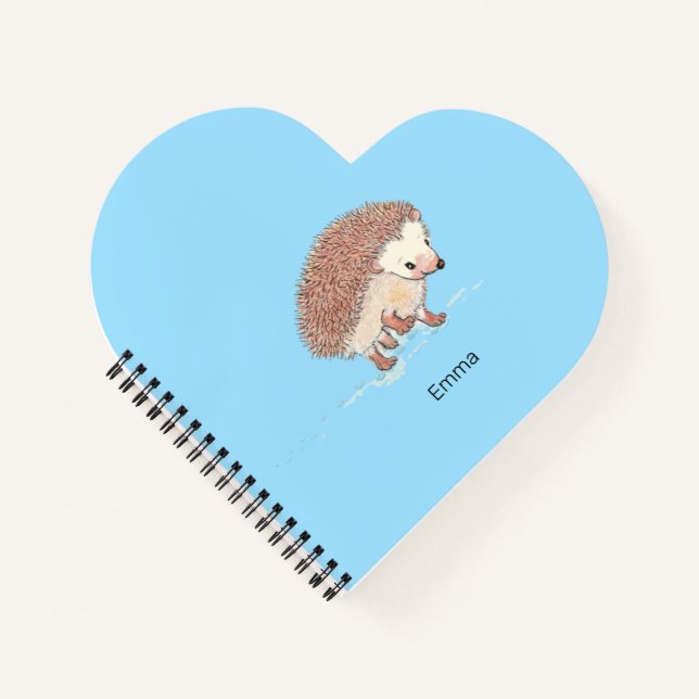 Cuaderno La gran aventura de Hedgehog (Anverso)