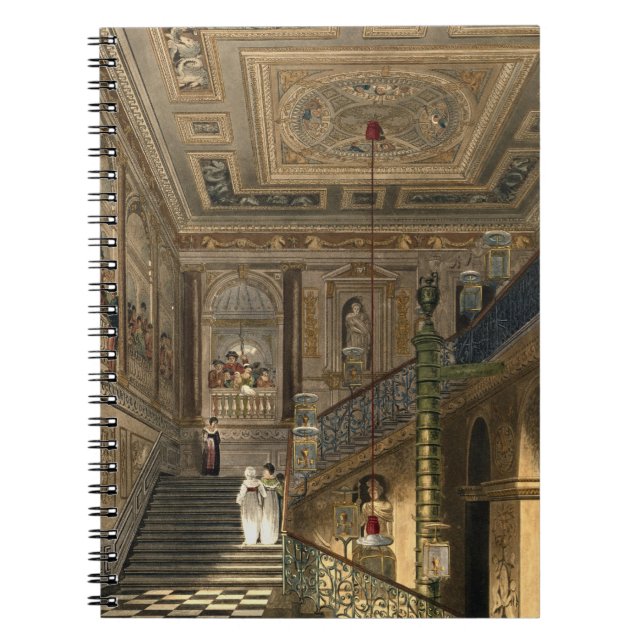 Cuaderno La gran escalera en el palacio de Kensington de (Frente)