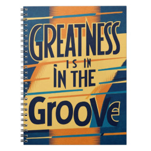 Cuaderno La grandeza está en la opción 2 de Groove