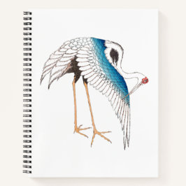 Cuaderno La grulla de Hokusai