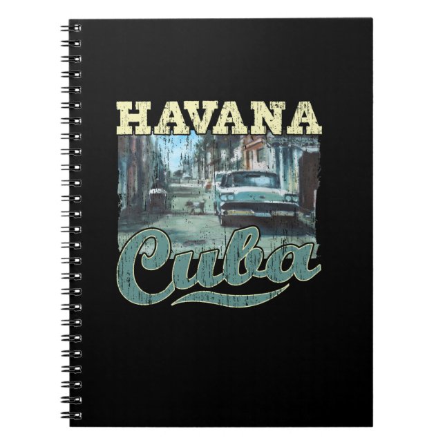 Cuaderno La Habana Cuba Graffiti Street Art - Love Habana (Frente)