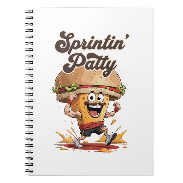 Cuaderno La Hamburguesa Corredora (Frente)