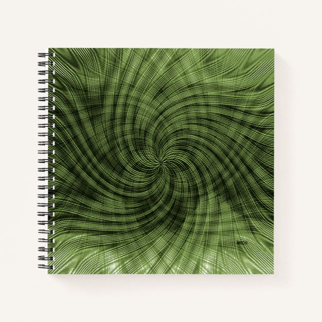 Cuaderno La hierba tejida... (Anverso)