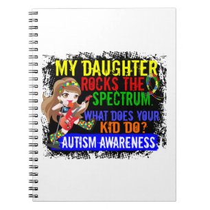 Cuaderno La hija oscila el autismo del espectro