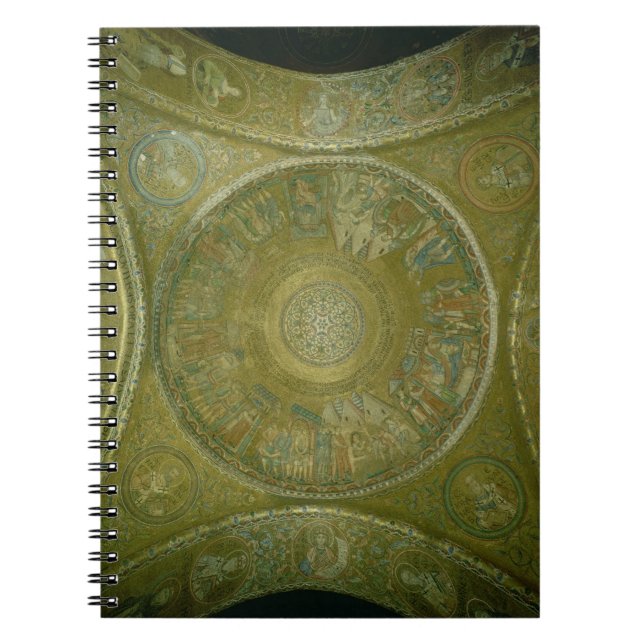 Cuaderno La historia de José, mosaico de la 3ro cúpula (Frente)