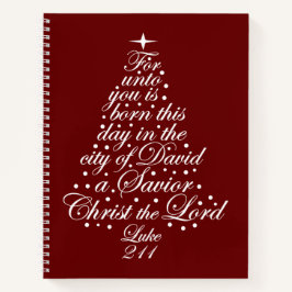 Cuaderno La historia de los Navidades Luke 2-11