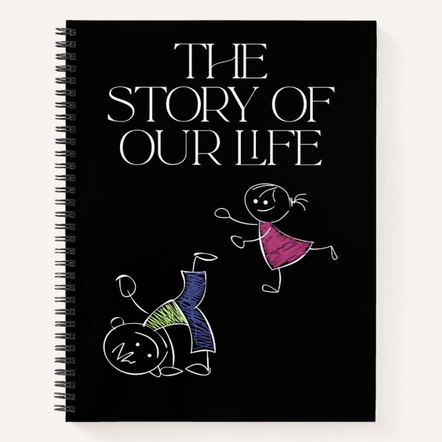Cuaderno La historia de nuestra vida (Anverso)