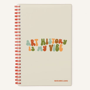 Cuaderno La Historia Del Arte Groovic Es Mi Vibe, Historiad
