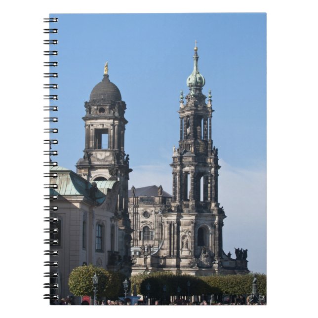 Cuaderno La hofkirche (Iglesia de la Corte) Dresde (Frente)