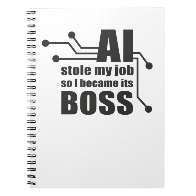 Cuaderno La IA Me Robó El Trabajo, Así Que Me Convirtí En S (Frente)