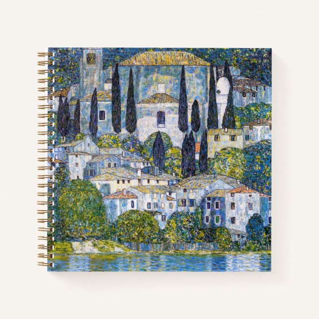 Cuaderno La Iglesia de Cassone | Gustav Klimt | POSTER (Anverso)