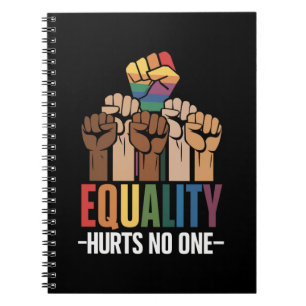 Cuaderno La Igualdad No Perjudica a Nadie Orgullo LGBTQ Der