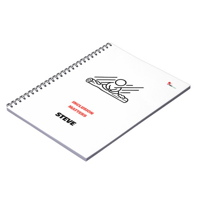 Cuaderno La inclusión importa Orgullo de discapacidad Nombr (Lado Izquierdo)
