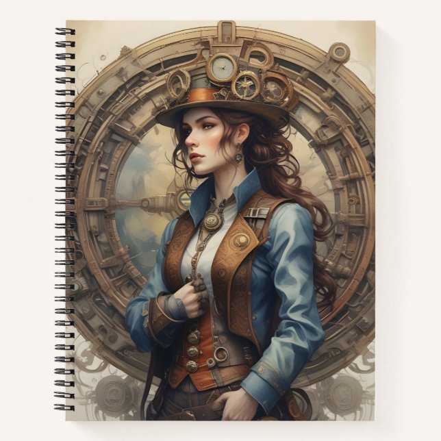 Cuaderno La Ingeniera del Tiempo (Anverso)