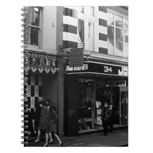 Cuaderno La Inglaterra de Vintage London Shops Carnaby Stre