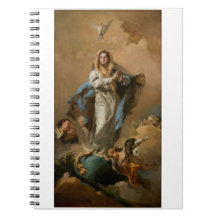 Cuaderno La Inmaculada Concepción por Giovanni Tiepolo