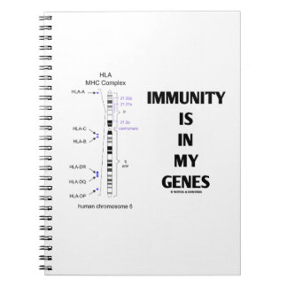 Cuaderno La Inmunidad Está En Mis Genes (Cromosoma Inmunoló