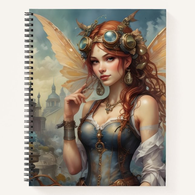 Cuaderno La Inventora Alada (Anverso)