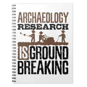 Cuaderno La investigación arqueológica es pionera