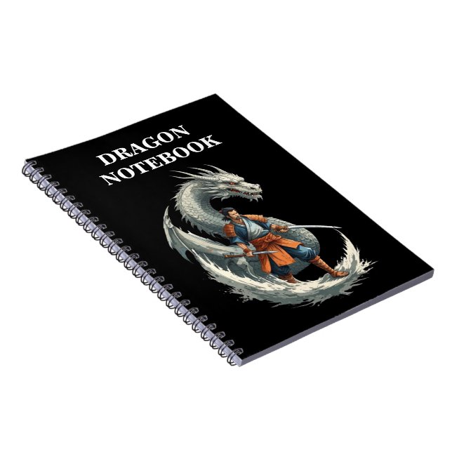 Cuaderno La ira de los dragones: Los despertados de Samurai (Lado Derecho)