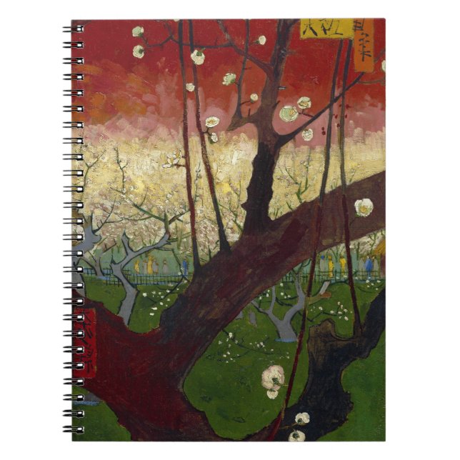 Cuaderno La japononaiserie de Van Gogh después de Hiroshige (Frente)