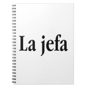 Cuaderno La jefa