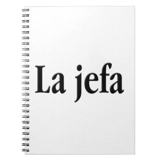 Cuaderno La jefa