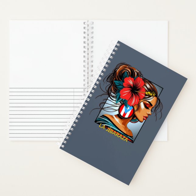 Cuaderno La Jíbaraza 11 – Puerto Rican Jíbara Art • Boricua (Interior)