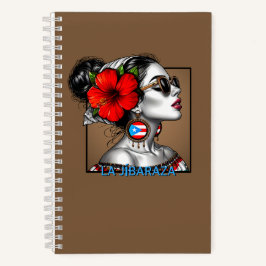 Cuaderno La Jíbaraza 13 – Puerto Rican Jíbara Art • Boricua