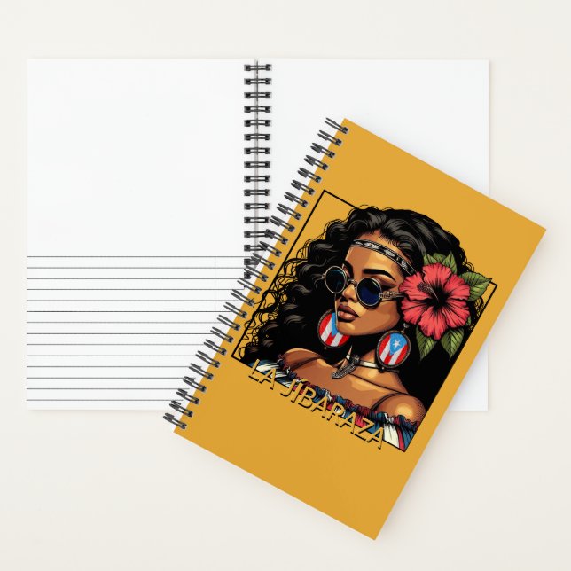 Cuaderno La Jíbaraza 1 – Puerto Rican Jíbara Art • Boricua (Interior)