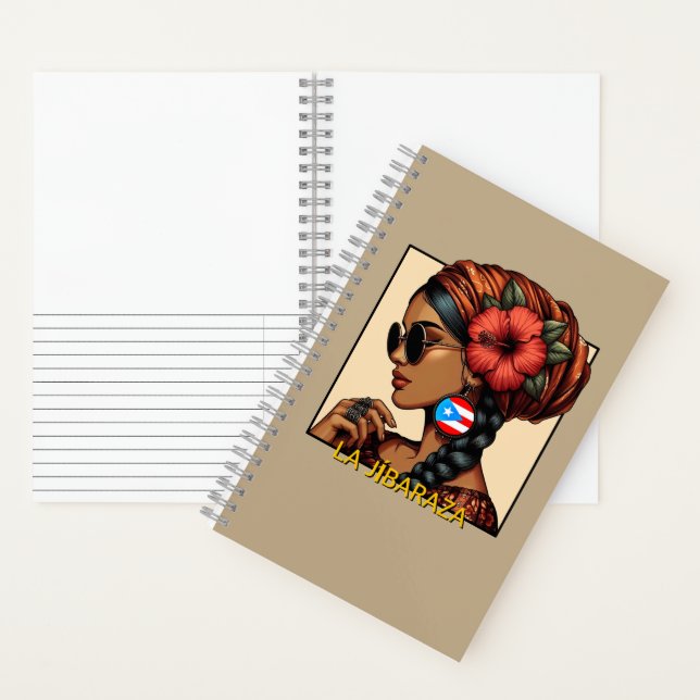 Cuaderno La Jíbaraza 2 – Puerto Rican Jíbara Art • Boricua (Interior)