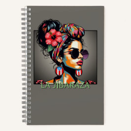 Cuaderno La Jíbaraza 3 – Puerto Rican Jíbara Art • Boricua