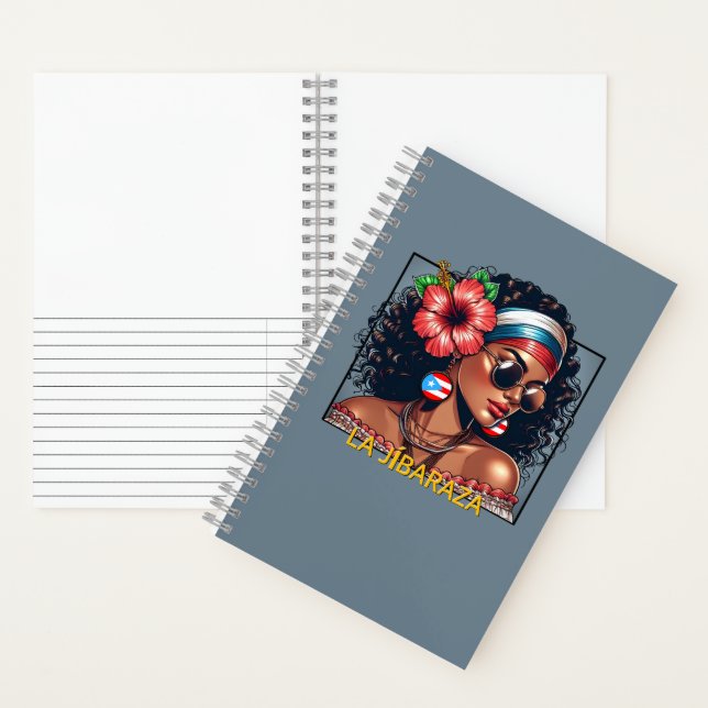 Cuaderno La Jíbaraza 6 – Puerto Rican Jíbara Art • Boricua (Interior)