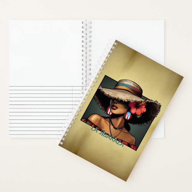 Cuaderno La Jíbaraza 8 – Puerto Rican Jíbara Art • Boricua (Interior)