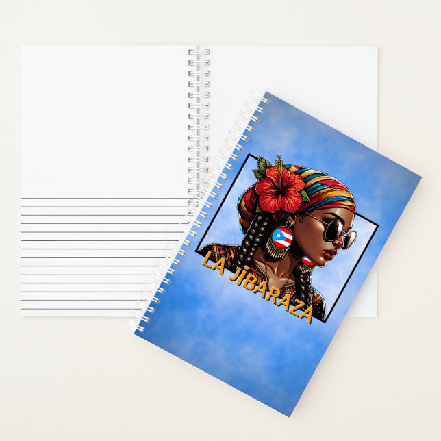 Cuaderno La Jíbaraza 9 – Puerto Rican Jíbara Art • Boricua (Interior)