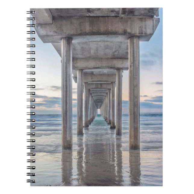 Cuaderno La Jolla, Scripps Pier (Frente)