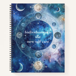 Cuaderno La jung celeste azul inspiró a la individualizació