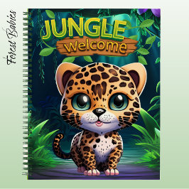 Cuaderno La jungla del leopardo le da la bienvenida a la vi