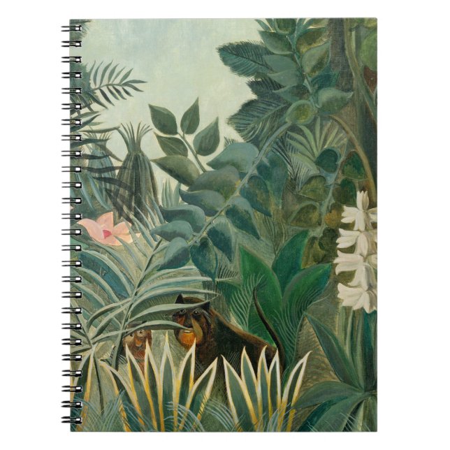 Cuaderno La Jungle ecuatorial, 1909 (aceite en lona) (Frente)