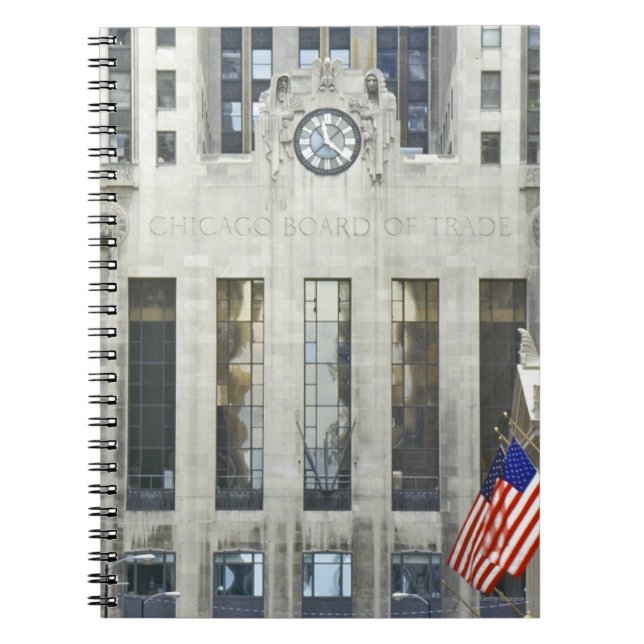 Cuaderno "La Junta de Comercio de Chicago, Chicago, Illinoi (Frente)
