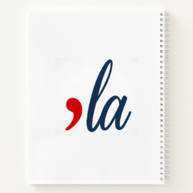 Cuaderno 'la Kamala Harris. Blanca (Reverso)