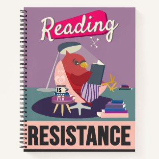 Cuaderno "La lectura es mi resistencia"