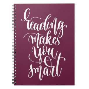 Cuaderno La lectura le hace elegante