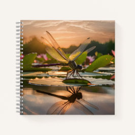 Cuaderno La libélula en la naturaleza