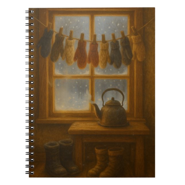 Cuaderno La línea de guantes (Frente)