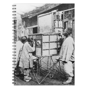 Cuaderno La linterna mágica, c.1870 (foto de b/w)